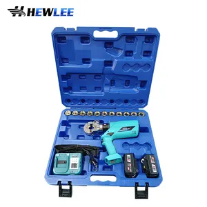 HEWLEE EZ-300 einstellbare Kabels chuh Integral Hydraulic Crimp ing Batterie betriebene Hand Crimper Werkzeuge
