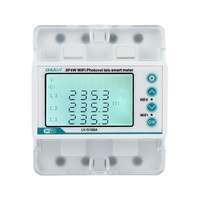 Compteur électrique intelligent WiFi triphasé DTSY5886 avec grand écran LCD, précision de niveau 1, protection contre les fuites, protection contre les surintensités, automatique