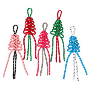 Christmas Ornament Other Lanyards Nylon Material Mobile Lanyard Bag Ornament Christmas Tree Rope Keychain Car Pendant