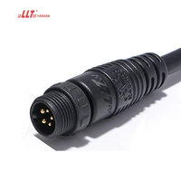 Lilutong 2 + 3 broches M12 Power Plus signal câble réseau menuisier lampe à LED connecteur de câble IP67