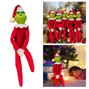 Nouvelle Poupée de Noël 2025 : Elfe Coquin en Peluche, Figurine Longue et Souple, Fille Malicieuse avec Visage en PVC, Fabrication Artisanale - Product Image 4