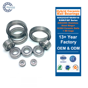 SMR52 SMR62 SMR63 SMR83 S683 S693 S623 ZZ, сухие ABEC-7 стальные экраны, гибридный керамический подшипник с смазкой - Product Image 1