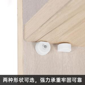 Movable Plastic Shelf Brackets for Wardrobes & <b>Kitchen</b> <b>Cabinets</b> Glass & Wooden Board Supports Connectors & Shelf Supports - Product Image 5