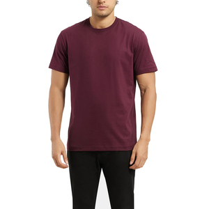 T-shirts pour hommes de bonne qualité, vente en gros, logo personnalisé, haute qualité, 100% coton, col rond, t-shirts tendance pour hommes à prix de gros - Product Image 6
