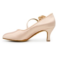 Chaussures de danse Standard professionnelles BD chaussures de danse latine mariage chaton talon couleur nue Jazz chaussures de danse de salon modernes pour les femmes