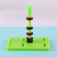 Kit de Experimentos Magnéticos con Imanes en Forma de U, Levitación Magnética y Brújula, Juguete Educativo para Niños y Estudiantes