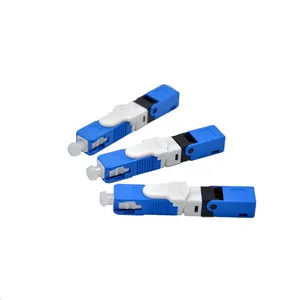用于FTTH下降电缆网络的光纤ESC250D SC/UPC SC/PC单模光纤快速连接器