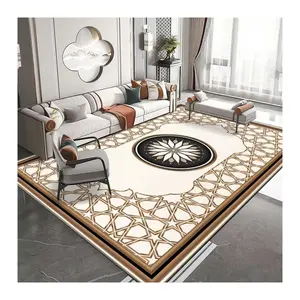 Home Area Mat Decoration Custom Printed Carpet Luxurious Soft Home Decor Rugs Floor Mats For Home Luxury Living Room Carpet