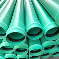 Tubería de PVC U-PVC ASTM D1785 SCH40 y SCH 80 con Certificación NSF de 1/2 a 6 Pulgadas, Tubería de PVC SCH40 con Curvas para Suministro de Agua