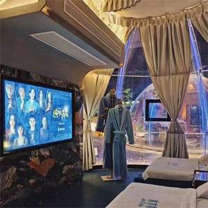 Son bébé 360 degrés de transparence isolation phonique <span class=keywords><strong>bulle</strong></span> dôme tente hébergement pour l'observation des étoiles - Product Image 6