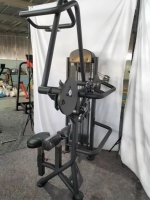Équipement de musculation pour salle de sport, entraînement du haut du corps, machine circulaire à câble croisé pour tirage latéral, pour l'entraînement des muscles du dos