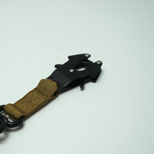 Laisse pour chien en nylon réfléchissant écologique avec logo personnalisé, mousqueton à dégagement rapide, personnalisation couleur et logo - Product Image 3