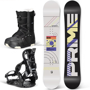 Set Snowboard con Attrezzatura per Scarponi da Neve a Montaggio Rapido per Uomo, Snowboard da Discesa - Product Image 3