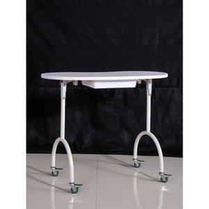 Mesa de manicura plegable Dongpin Beauty 3416 con ruedas para salón de uñas - Product Image 4