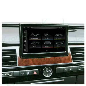 Krondo Auto Auto DVD-Player View Share 8 "Auto Multimedia Android DVD-Player GPS-Radio für Audi A8 2012-2018 IPS Car Navigation