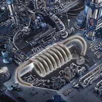 Ressort d'embrayage en spirale en fer, pièce de rechange conçue pour les débroussailleuses, assurant une résistance durable et des performances fiables