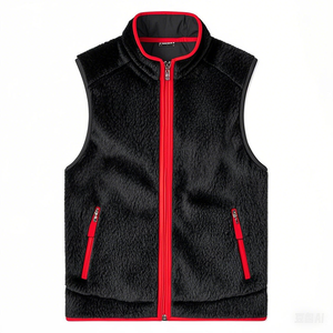 AQTQ fabbrica di sartoria per abbigliamento primavera e autunno edizione <span class=keywords><strong>Gilet</strong></span> di <span class=keywords><strong>lana</strong></span> logo personalizzato <span class=keywords><strong>Gilet</strong></span> in pile da <span class=keywords><strong>uomo</strong></span> - Product Image 6