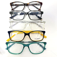 Lunettes optiques à monture œil-de-chat en acétate, prix de gros, liquidation, pour hommes et femmes