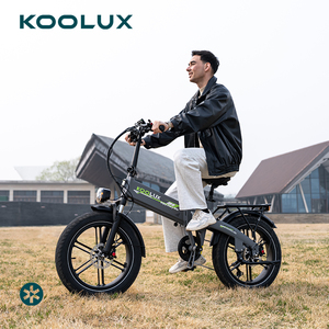 Vélo électrique à pneus larges KOOLUX RK10 avec freins à disque hydrauliques, livraison rapide, disponible en entrepôt au Royaume-Uni, vélo électrique de ville - Product Image 1