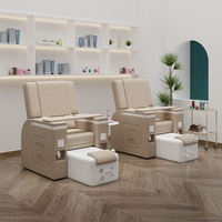 Chaises de pédicure Station de manucure de meubles de Salon de luxe pour de beauté chaise de Massage équipement de lavage des pieds