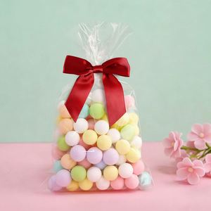 Lazos de Cinta de Raso Pre-Atados con Cierre de Alambre, 10 Piezas por Paquete, para Envolver Regalos, Decoración de Fiestas de Boda - Product Image 2