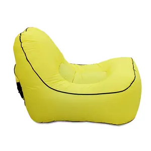 Bán Buôn Di Động Ngoài Trời Inflatable Sofa Giường Giải Trí Phân Thoải Mái Ultralight Ngoài Trời Túi Ngủ Bãi Biển Ghế Lounger