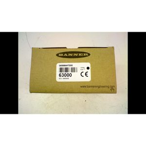 Sensor de Proximidad Banner Q60bb6af2000, Rango de 0.05-2m, 10-30 Vdc, Montaje en Pared, Terminal de Tornillo - Product Image 1