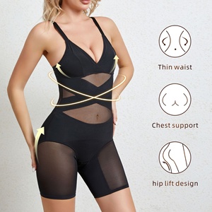 Body Offre Spéciale sans couture à col en V pour femmes Body complet avec contrôle de l'abdomen Butt Lifter Cuisse <span class=keywords><strong>Minceur</strong></span> Columbia Design - Product Image 4