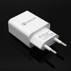 QC3.0 Wall Mount <strong>USB</strong> Travel Charger Fast Charger US EU <strong>UK</strong> <strong>Plug</strong> 18w <strong>USB</strong> Desktop Power Adapter for xiaomi huawei samsung Charger - Product Image 3