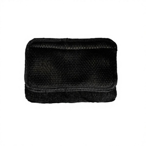 LqX 110004 2 <b>Bedside</b> Armrest <b>Storage</b> Bag Black Polyester Flat Front <b>Storage</b> Holder For <b>Bedside</b> Use - Product Image 1