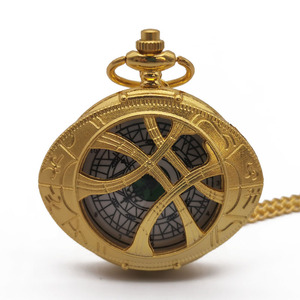 Montre de poche en acier inoxydable avec quartz, Golden Snitch de Doctor <span class=keywords><strong>Strange</strong></span>, Fullmetal Alchemist, Assassin's Creed, cadeau unique, antique - Product Image 5
