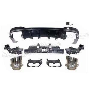 Difusor de Parachoques Trasero para Coche, Alerón, Divisor, Modificación de Salida de Escape Trasera para Mercedes Benz GLC X253 2016+, Accesorio para Coche - Product Image 5