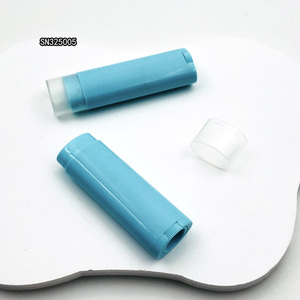 Entonnoir de surbrillance de bâton de fond de teint de tube vide bleu pour la poudre de poudre de fibre de cheveux pour la grossesse - Product Image 1