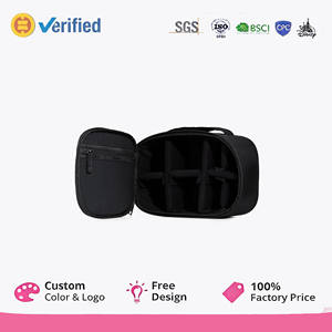 กระเป๋ากล้องสะพายไหล่แบบพกพา 2-in-1 รุ่นหรูหรา สีดำ กันน้ำ ทนทานต่อการสึกหรอ ทำจากไนลอน สำหรับกล้องดิจิตอล ขายดี - Product Image 1