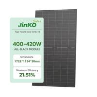 Panel Surya BIPV Tipe-N PERC All Black 400-420W dengan Efisiensi 21,5% dan Garansi 25 Tahun