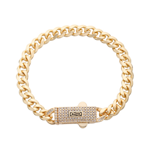 <span class=keywords><strong>Cadena</strong></span> Cubana Hip Hop Chapada en Oro <span class=keywords><strong>14k</strong></span> con Zirconia, <span class=keywords><strong>Cadena</strong></span> Mónaco Popular <span class=keywords><strong>de</strong></span> Venta Caliente, Venta al por Mayor <span class=keywords><strong>de</strong></span> Fábrica - Product Image 6