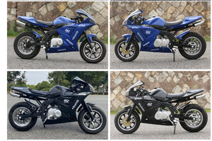 Mini <span class=keywords><strong>Moto</strong></span> de Alta Calidad con Motor de 110cc Tipo Pocket <span class=keywords><strong>Rocket</strong></span> para Carreras Off-Road para Adultos - Product Image 5