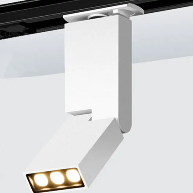 Aluminum Ceiling Spotlight Rail Track Light For Art Commercial Track Lamp