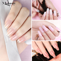 Vente chaude Ensemble de gel poly acrylique professionnel à marque privée pour débutants Extension d'ongles en gel poly Kit de gel poly avec lampe UV