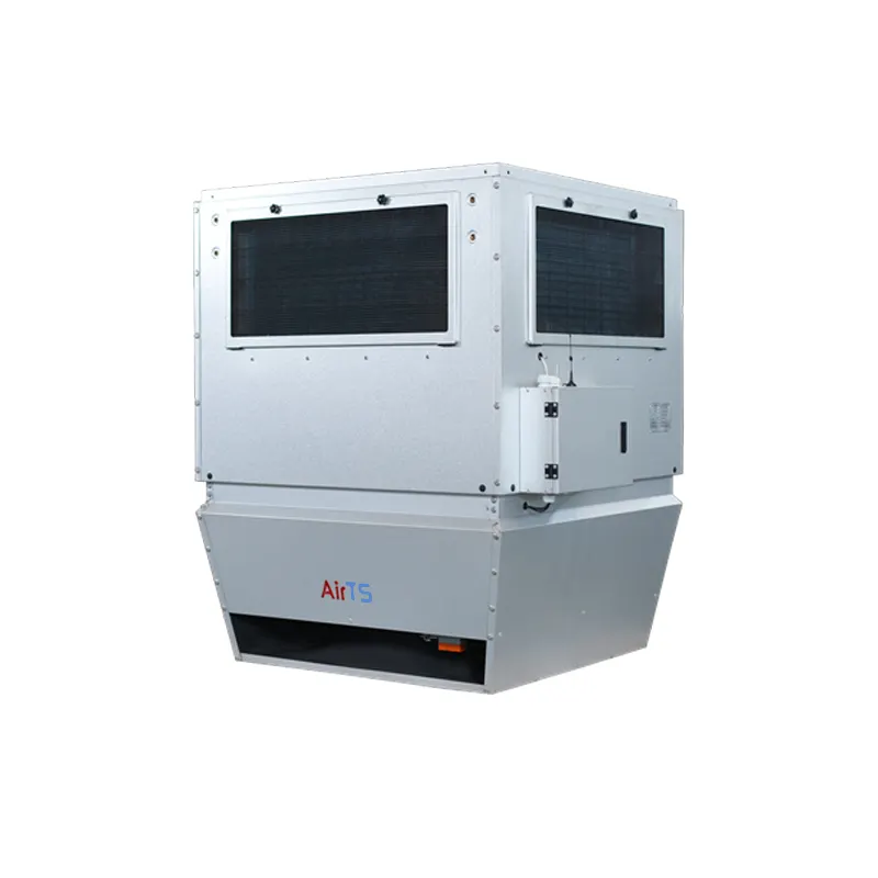 AirTS-K solarluftkühler ventilator wasser 12 v dc ventilator luftkühlung Logistik Belüftung und Kühlung Deckenmontage-Luftbehandlungseinheit