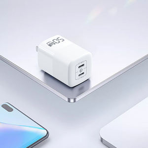 <span class=keywords><strong>Chargeur</strong></span> double <span class=keywords><strong>C</strong></span> 50W GaN PD50W Tête <span class=keywords><strong>de</strong></span> charge rapide pour téléphones mobiles tablettes ordinateurs portables Type-<span class=keywords><strong>C</strong></span> Adaptateur <span class=keywords><strong>de</strong></span> charge rapide - Product Image 3