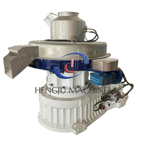 Machine à granulés de biomasse à matrice annulaire en acier inoxydable, moteur haute performance pour usage agricole et industriel, traitement de la coque de riz, de la paille et de l'herbe
