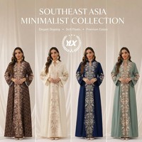 Robe de soirée Abaya pour femmes musulmanes de Dubaï, Robe de fête Eid ornée de diamants, Longue robe arabe Kaftan, Jalabiya marocaine, Robe modeste imprimée