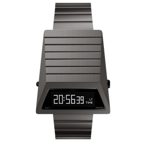 فريدة من نوعها شاحنة مصفحة الساعات الإلكترونية الفولاذ المقاوم للصدأ الفرقة OLED عرض 5 ATM للماء الرجال الساعات الرقمية Montre Pour أوم - Product Image 3