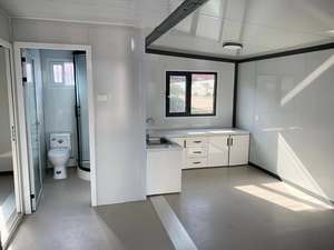 Maison conteneur extensible moderne de 20 pieds, préfabriquée, de luxe, certifiée ISO, pour jardin, ADU, bâtiment modulaire préfabriqué, hôtel, maison - Product Image 3