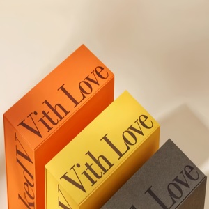 Cảm giác tiên tiến tùy chỉnh lật Hộp quà tặng cao cấp trống lá bao bì bên ngoài cho quà tặng đặc biệt - Product Image 6