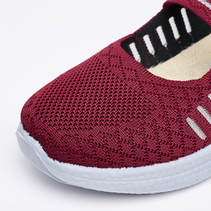 Los fabricantes entregan al por mayor zapatos casuales ligeros transpirables originales personalizados para mujeres zapatos para caminar tejidos voladores para mujeres - Product Image 2