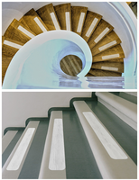 Tapis et autocollants antidérapants pour escalier et sol Xuri, ruban antidérapant activé par l'eau, PVC, carrelage céramique