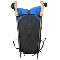Sac à dos de trekking extérieur en nylon imperméable personnalisé avec logo, populaire, confortable pour le camping et les voyages