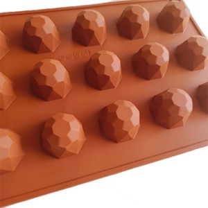 Moule en silicone diamant TangChu pour chocolat et gelée, forme ronde, compatible micro-ondes, pour la fabrication de sushis et de glaçons DIY - Product Image 5